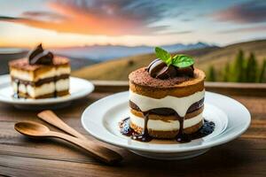 the best dessert in the world is a dessert. AI-Generated photo