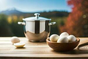 the best way to cook eggs. AI-Generated photo