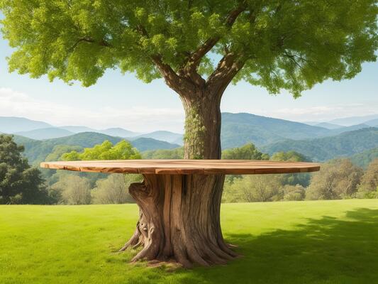 Tree Table Stock Photos, Images and Backgrounds for Free Download