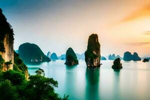 the best places to visit in vietnam. AI-Generated photo