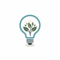 Medical consulting filled outline colorful logo. Drugs production. Plant inside lightbulb. Design element. Created with artificial intelligence. Ai art for corporate branding, vaccine producer vector