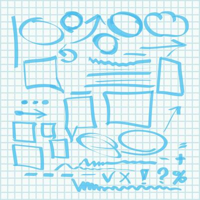 hand draw icons