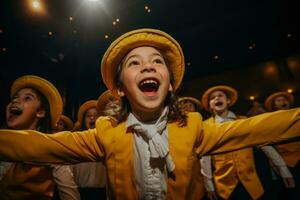 teatro escuelas y organizaciones Fomentando un amor para el letras en el siguiente Generacion de intérpretes foto