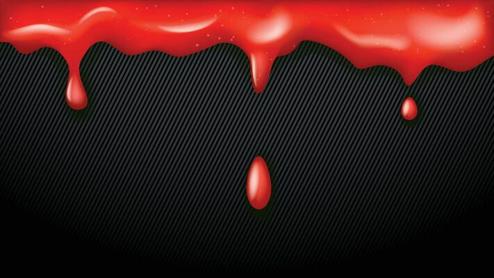 red color fluid