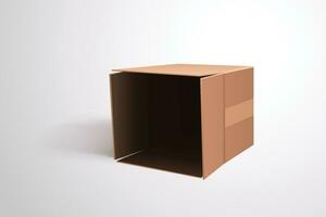 lying carton box vector