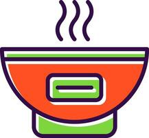 Bowl Vector Icon Design