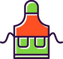 Apron Vector Icon Design