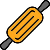 Rolling Pin Vector Icon Design