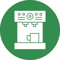 Coffee Machine Vector Icon Design