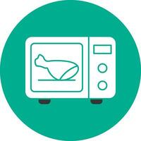 Microwave Vector Icon Design