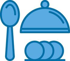 Dinner Vector Icon Design