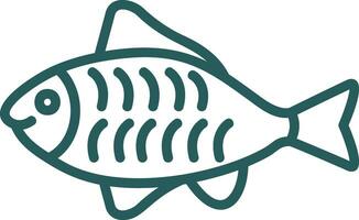 Fish Vector Icon Design