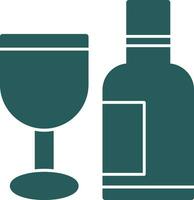 diseño de icono de vector de vino