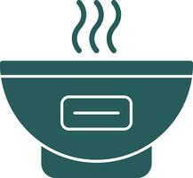 Bowl Vector Icon Design