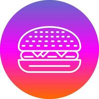 diseño de icono de vector de sándwich