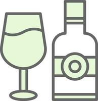 diseño de icono de vector de vino