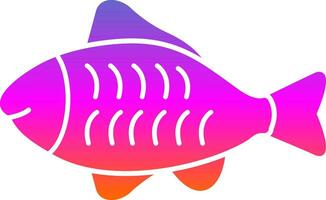 diseño de icono de vector de pescado