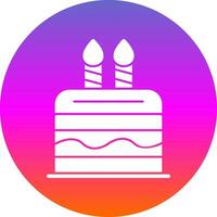 Cake Vector Icon Design