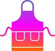 Apron Vector Icon Design