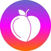 Peach Vector Icon Design