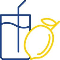 Lemon Juice Vector Icon Design