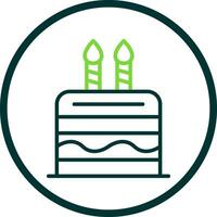 Cake Vector Icon Design