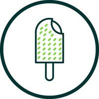 diseño de icono de vector de helado