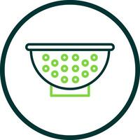 Colander Vector Icon Design