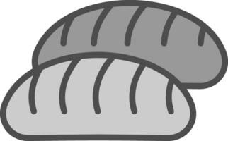 Bread Vector Icon Design