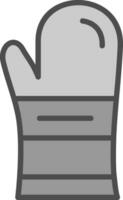 Glove Vector Icon Design