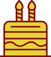 Cake Vector Icon Design