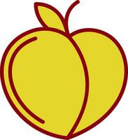Peach Vector Icon Design