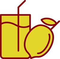 Lemon Juice Vector Icon Design