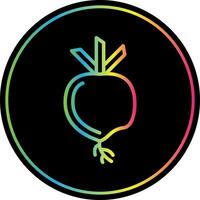 Turnip Vector Icon Design
