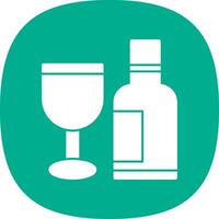 diseño de icono de vector de vino