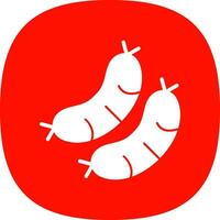 Sausage Vector Icon Design