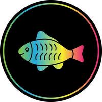 diseño de icono de vector de pescado