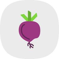 Turnip Vector Icon Design