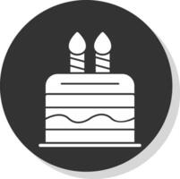 Cake Vector Icon Design