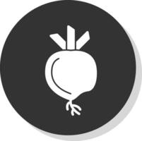 Turnip Vector Icon Design
