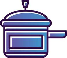 Pressure Cooker Vector Icon Design