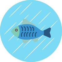 diseño de icono de vector de pescado