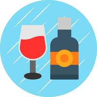 diseño de icono de vector de vino