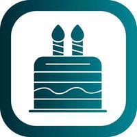 Cake Vector Icon Design