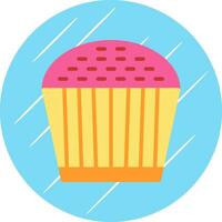 diseño de icono de vector de cupcake