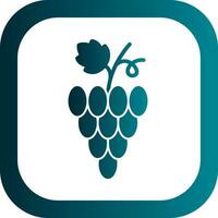 Grapes Vector Icon Design