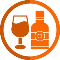 diseño de icono de vector de vino