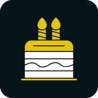 Cake Vector Icon Design