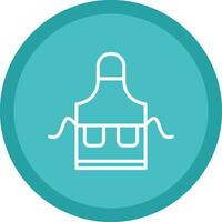 Apron Vector Icon Design