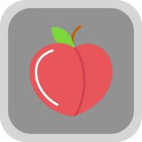 Peach Vector Icon Design